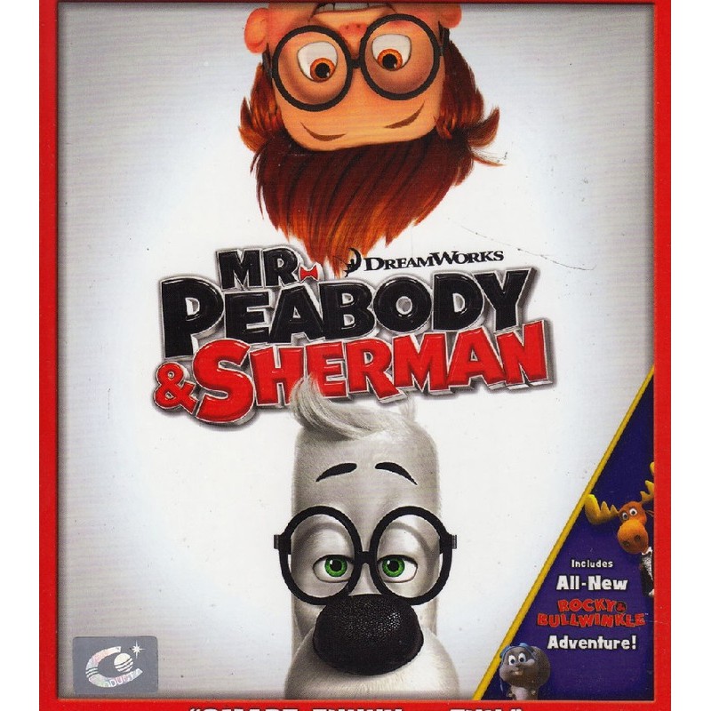 Mr. Peabody & Sherman ผจญภัยท่องเวลากับนายพีบอดี้และเชอร์แมน (Blu-ray 3D + Blu-ray + DVD) (บลูเรย์)