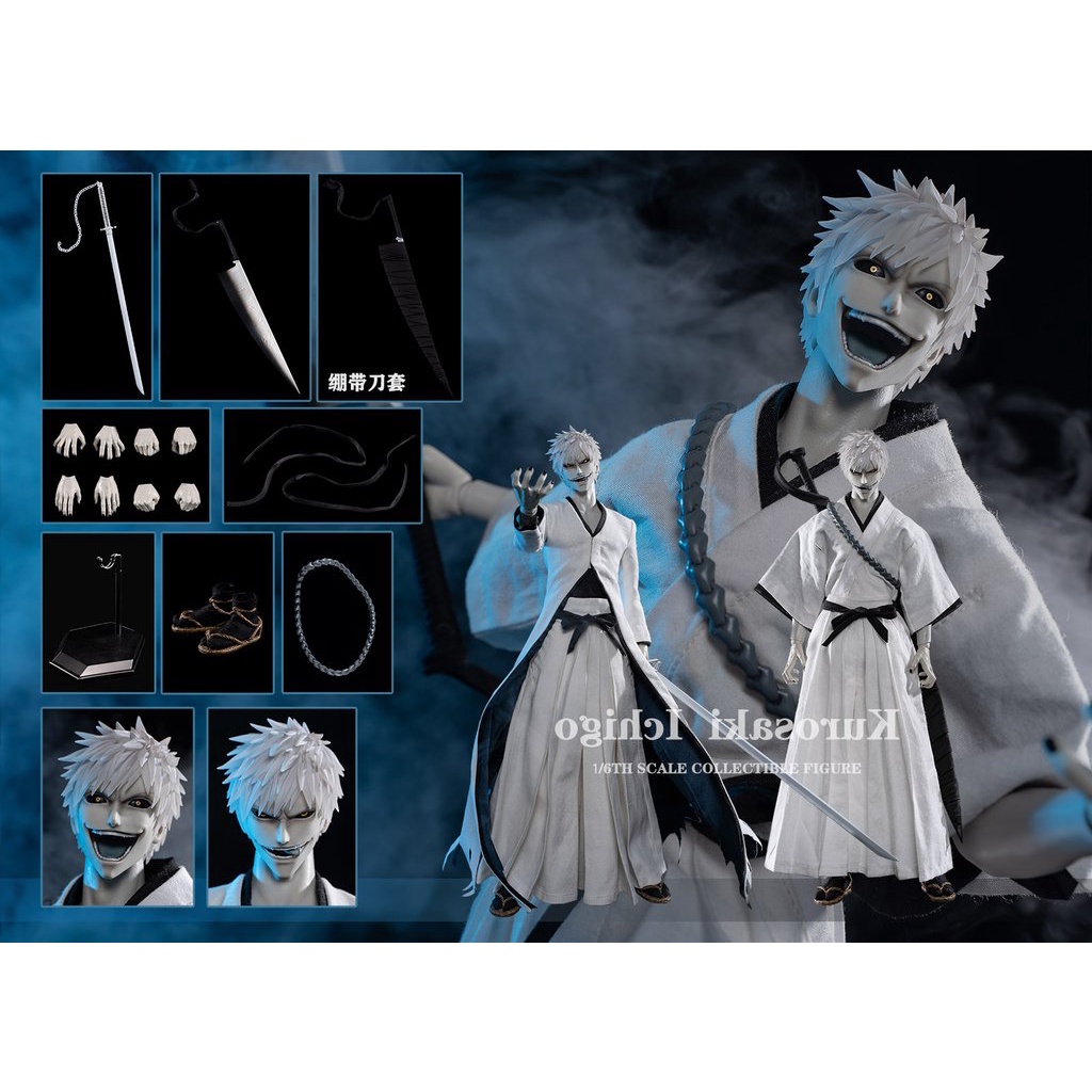 GAMETOYS GT-002 bleach ブリーチ 黒崎一護 ホロウ 1/6-