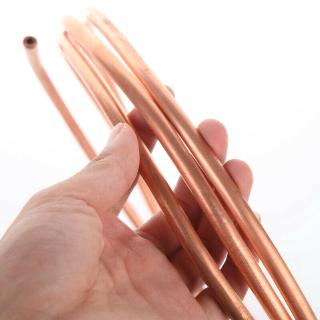 Soft  T2 Copper Tube Coil Refrigeration HVAC Auto OD 2-22mm Thickness 0.5-1.2mm OD X Thickness