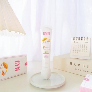 กันแดดจินน์(หลอดขาว)สูตรออแกนิค GynSunScreen เนิ้อขาวไม่ผสมรองพื้น SPF 50PA+++