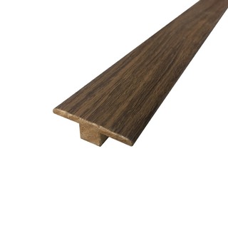 JOINT 40X2450X12 mm. WALNUT ENDING FLOORING ตัวจบระหว่างห้อง CROBERN 40x2450x12 มม. สี WALNUT อุปกรณ์ตัวจบไม้พื้น พื้นลา