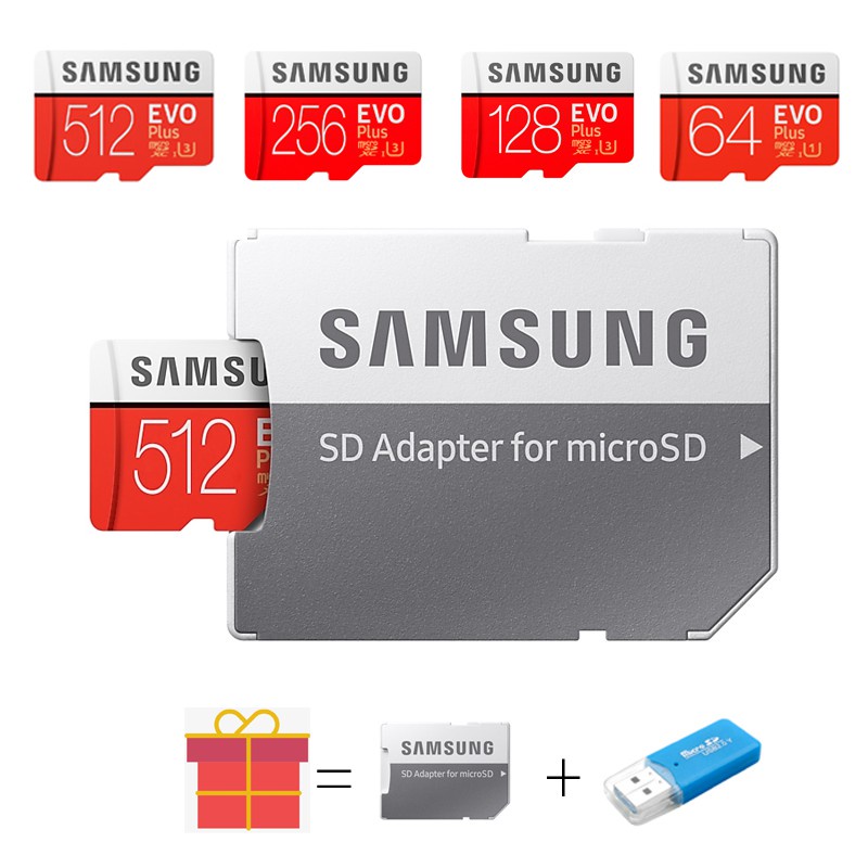 SAMSUNG เมมโมรี่การ์ด Micro Sd Card 95D ขนาด 32Gb 64Gb 128Gb 256Gb 512Gb Micro Sdxc C10 U3