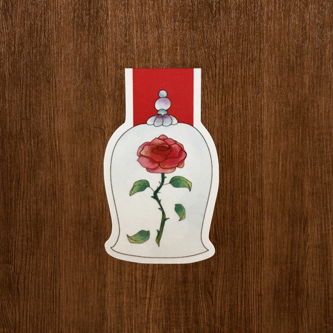 ที่คั่นหนังสือแม่เหล็ก Enchanted Rose