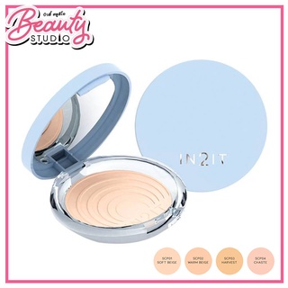 (แท้100%) IN2IT UV Shine Control Sheer Face Powder แป้งพัฟหน้าผสมสารป้องกันแสงแดด SPF15 PA++