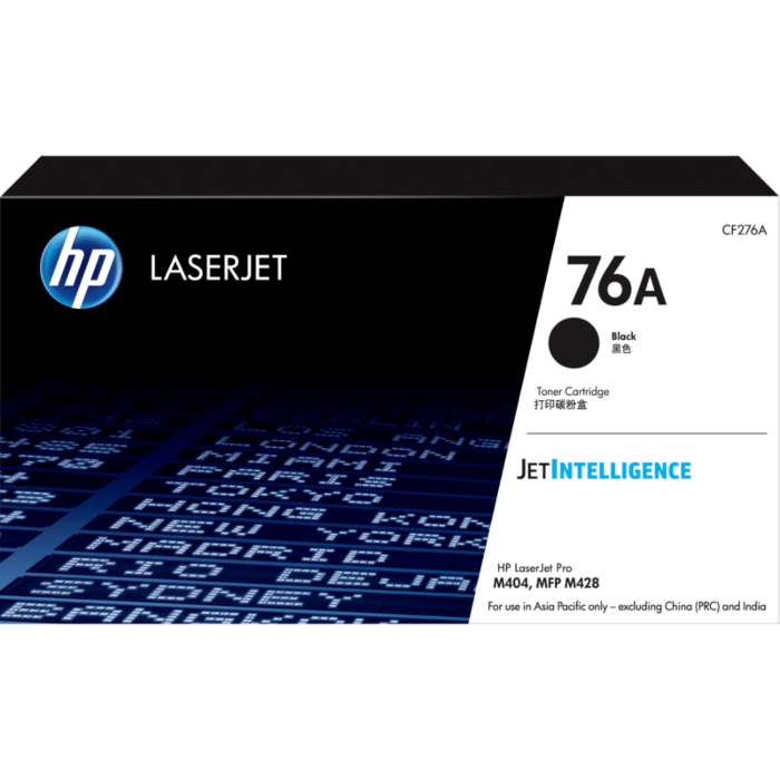 Original HP CF276A (76A) หมึกแท้ LaserJet Pro M404n M404dn M404dw MFP M428dw สีดำ พิมพ์ได้ 3000 หน้า
