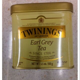 Twinings Earl Grey Tea ใบชา ทไวนิงส์ 100 กรัม