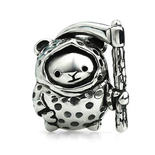 OHM Beads รุ่น Woot Bear Chloe - Silver 925 Charm เครื่องประดับ บีด เงิน เแก้ว จี้ สร้อย กำไล OHMThailand