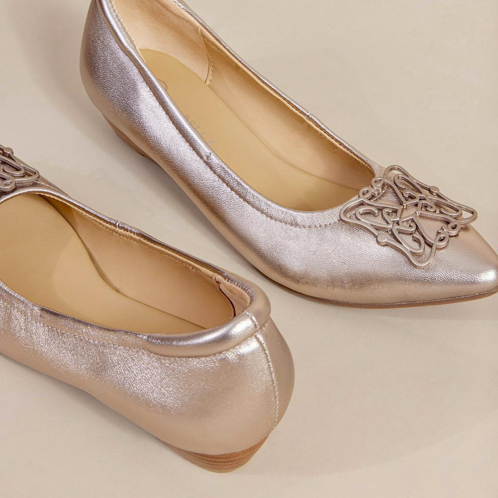 LA BELLA รุ่น GISELA WEDGE - LIGHT GOLD