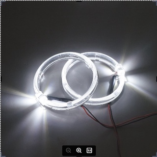 ไฟวงแหวน LED แบบ Cystal halo ขนาดความกว้าง 110 มม. จำนวน 1 คู่ แสงสี่ขาว รับประกัน 3 เดือน