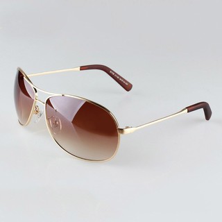 ﻿Fashion Glasses แว่นกันแดด รุ่น 6110 Gold frame Brown lens