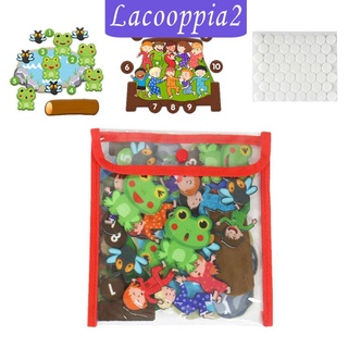 [lacooppia2] ชุดฟิกเกอร์กระดานนิทาน เสริมการเรียนรู้เด็ก