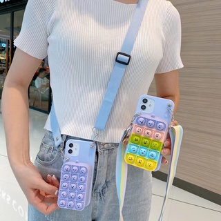 case Xiaomi 11T 12 Lite POCO M5 F5 X3 F4 X4 M4 M3 F3 Redmi 11A 12C 10C 10A 4A 5 Plus 5A 6 6A 7A 9A 9C 9T Note 12 5 7 8 9 9S 10 10S 11S 11 Pro Emoji Smile Face Pop Push it Wallet เคสกระเป๋า