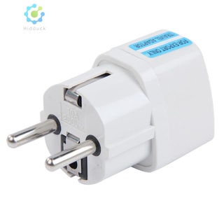 Hidduck✡Universal UK US to Germany Plug Power Adapter Converter Wall Plug Socket WKP2✡Stock