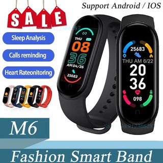 M4/M5/M6 Waterproof SmartBand Watch นาฬิกาวัดหัวใจ นาฬิกาออกกำลังกาย สายรัดข้อมืออัจฉริยะ นาฬิกาวัดชีพจร