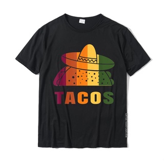 Tacos เสื้อยืด ผ้าฝ้าย พิมพ์ลาย Mexican Sombrero สไตล์ฮิปฮอป เรโทร ฤดูร้อน สําหรับเด็กผู้ชาย