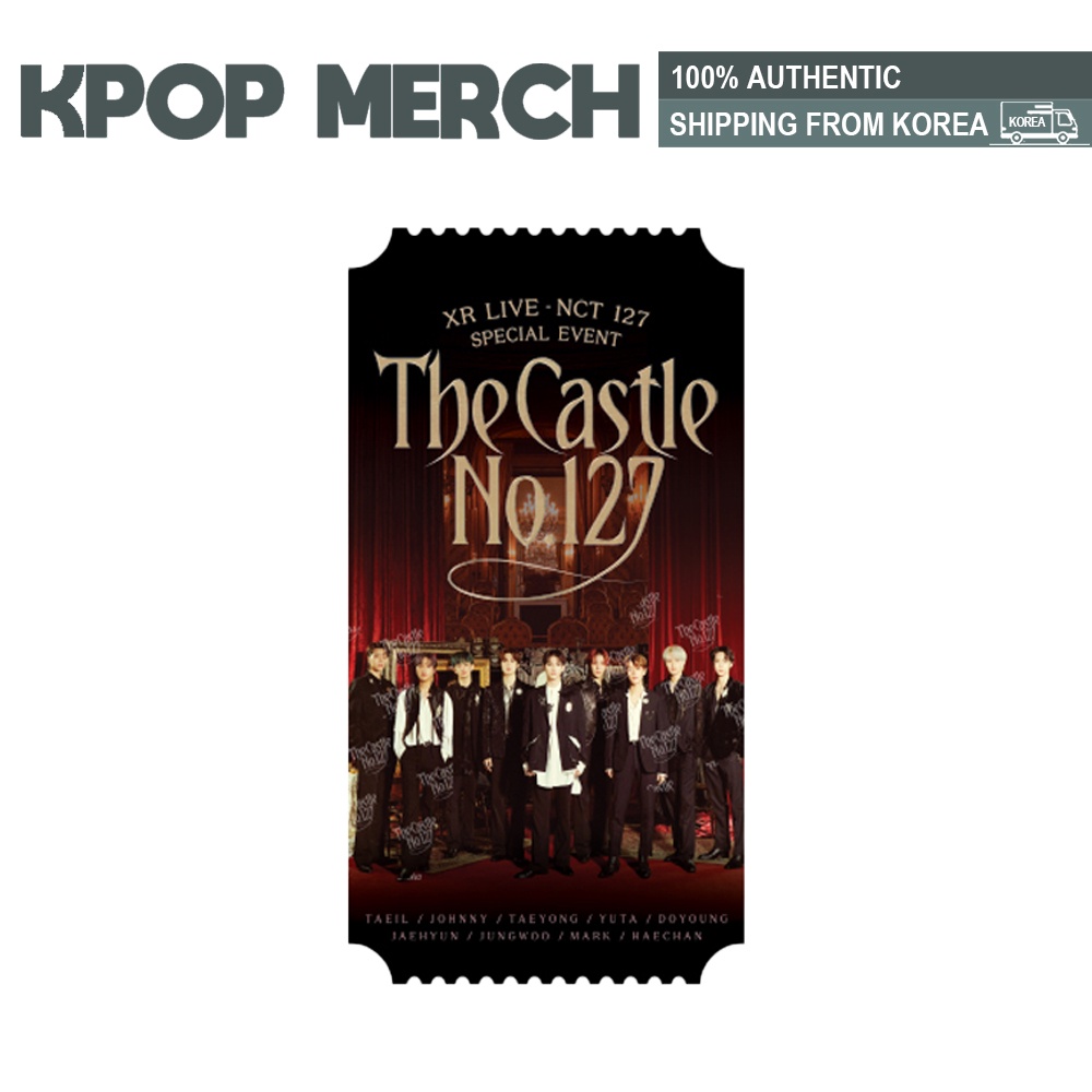 NCT 127  - XR Live The Castle No.127 Special AR Ticket Set