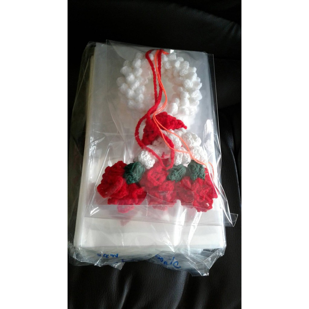 ถุงแก้ว ปากเสมอ ขนาด (แก้ว OPP) 6.5x10 นิ้ว 1 กก 120 บาท