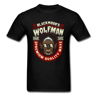 Tee - ผู้ชายเสื้อยืดผ้าฝ้าย Wolfman Tame เสื้อยืดฮิปฮอป Tees สําหรับผู้ชายเย็นเสื้อผ้าฤดูร้อนท็อปส์