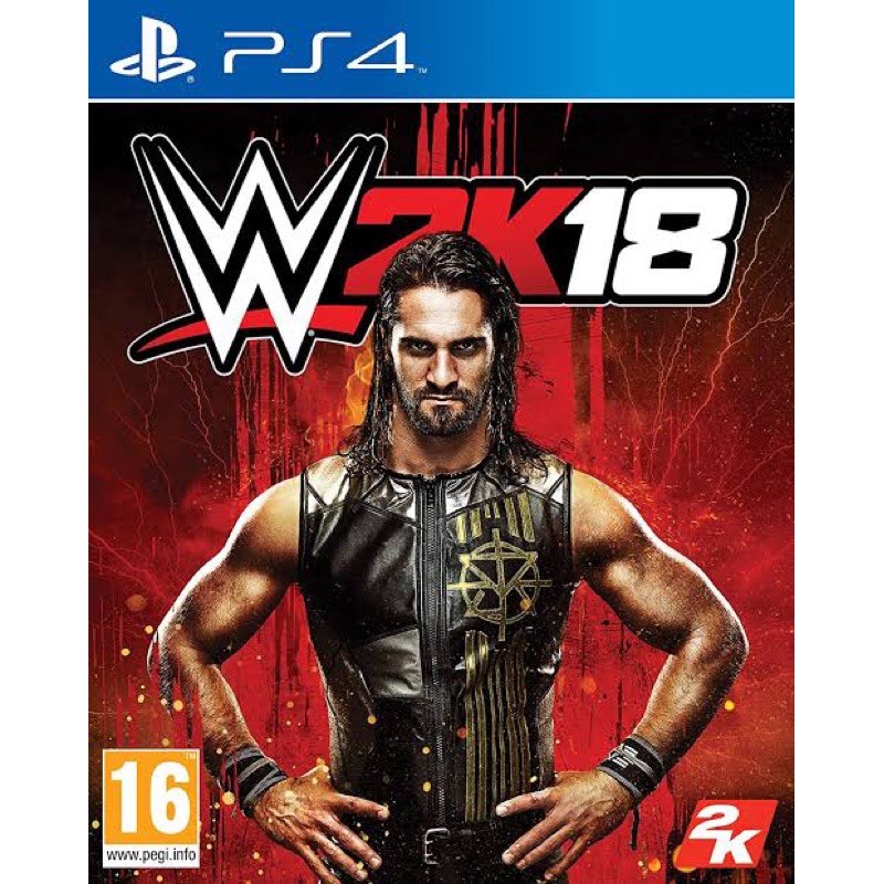 (มือสอง)แผ่นเกมส์ PS4 : WWE2K18 มือสอง