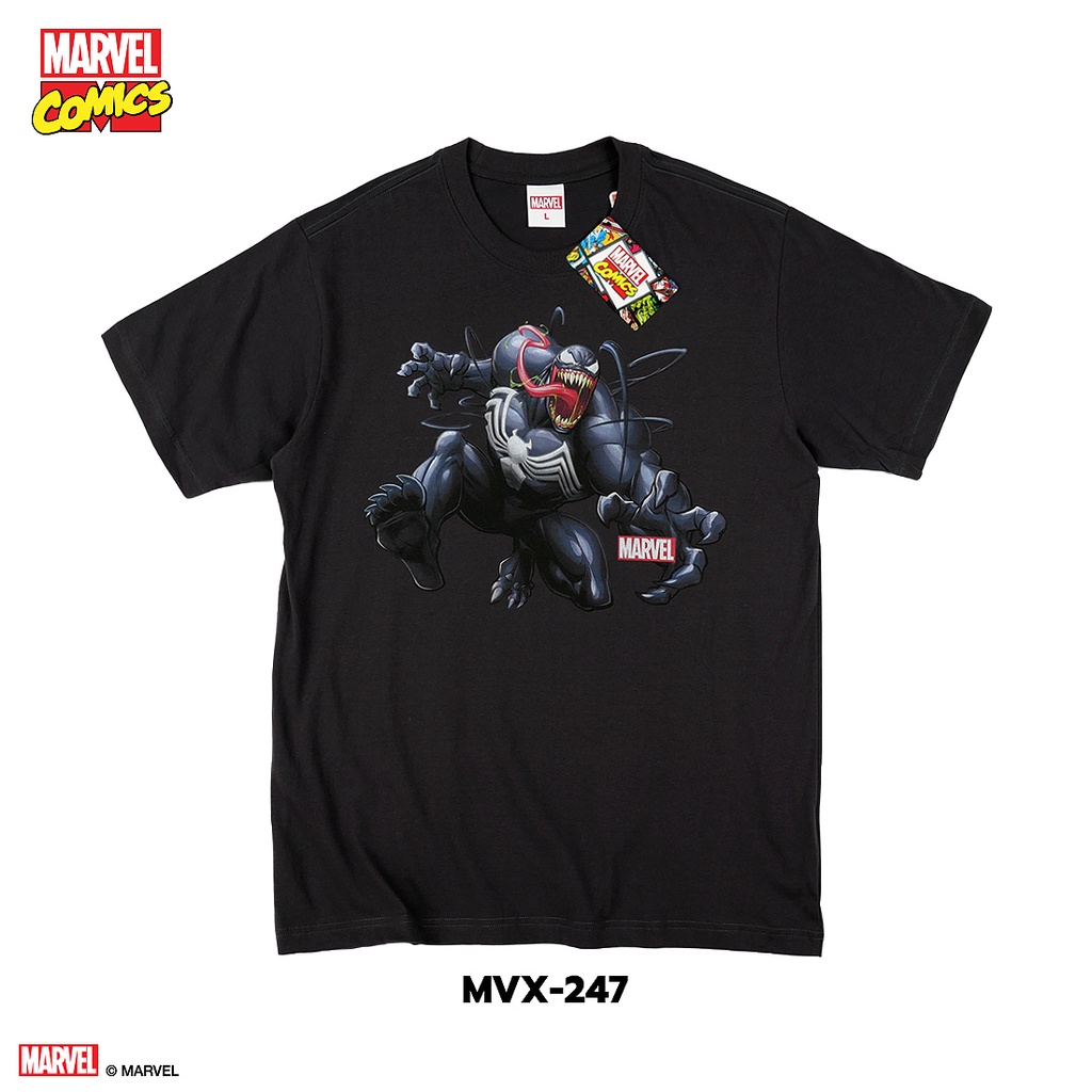 Power 7 Shop เสื้อยืดการ์ตูน มาร์เวล ลิขสิทธ์แท้ MARVEL COMICS  T-SHIRTS (MVX-247)