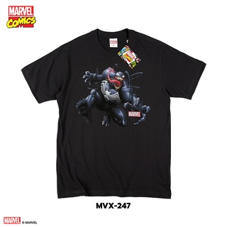 เสื้อยืดPower 7 Shop เสื้อยืดการ์ตูน มาร์เวล ลิขสิทธ์แท้ MARVEL COMICS  T-SHIRTS (MVX-247)