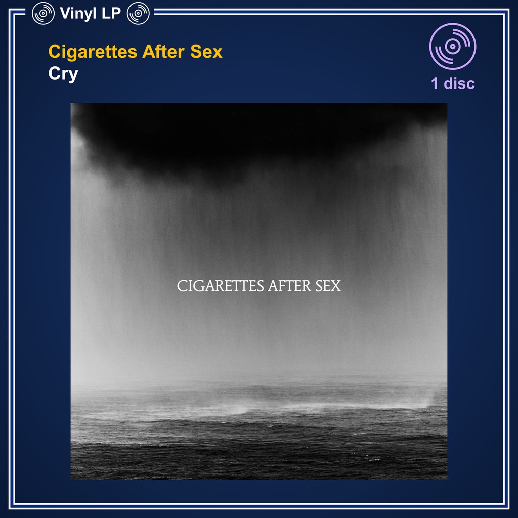 [แผ่นเสียง Vinyl LP] Cigarettes After Sex - Cry [ใหม่และซีล SS]