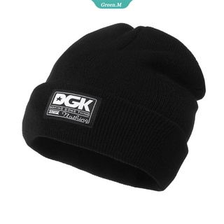 ใหม่ DGK หมวกบีนนี่ลําลอง ผ้าถัก ลายกะโหลก สไตล์ฮิปฮอป ให้ความอบอุ่น แฟชั่นฤดูใบไม้ร่วง ฤดูหนาว สําหรับผู้ชาย ผู้หญิง [GM