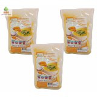 บีเฮิร์บ ข้าวบดสมุนไพรเคลือบขมิ้นชัน 420 กรัม 3 ถุง/ B-Herb Grist coated with Tumeric 420 gram 3 ฺbags #303