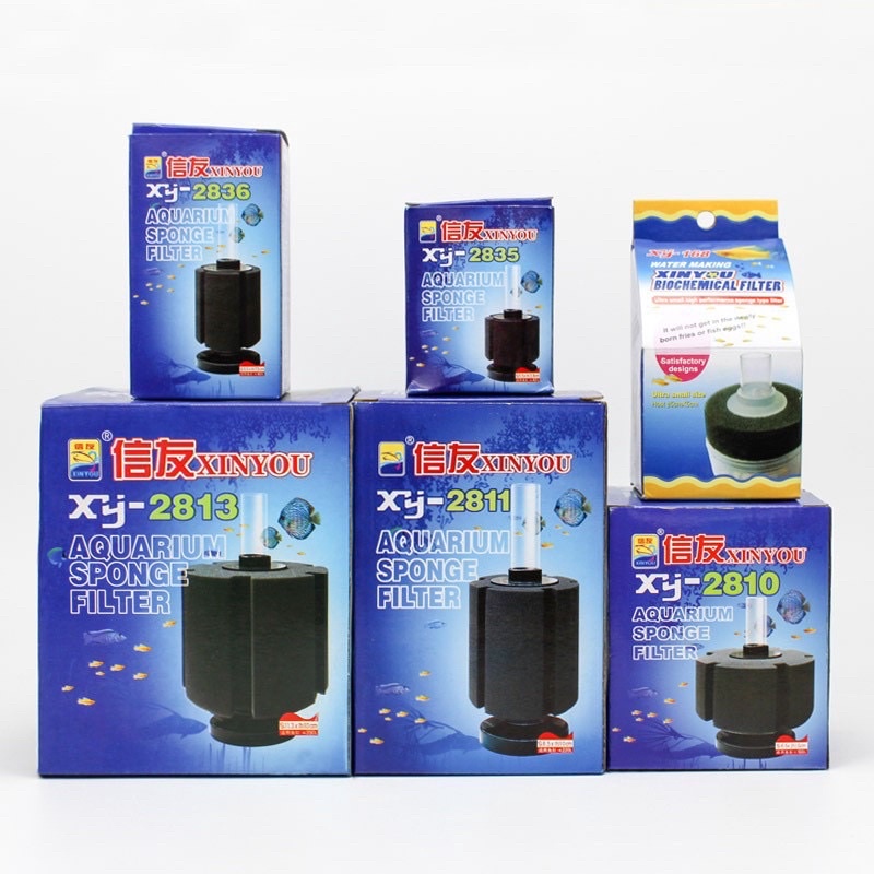 XINYOU XY Series XY180, XY280, XY380, XY2836 Aquarium Fish Tank ฟองน้ํากรอง