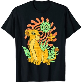 เสื้ เสื้อยืด พิมพ์ลายดิสนีย์ The Lion King Nala Geometric สําหรับเด็กS-5XL