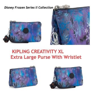 Kipling CREATIVITY XL
Extra Large Purse With Wristlet จาก Disney Frozen Series ll Collection