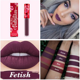 💋 Lime Crime Velvetines Matte Lipstick #Fetish 💋