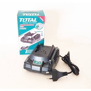 Total เฉพาะ แท่นชาร์จแบตเตอรี่ ลิเธียมไออน 20 โวลท์ 2 แอมป์ รุ่น TFCLI2001 ( Fast Intelligent Charger )