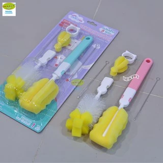 gracekids เกรซคิดส์ เซ็ทแปรงล้างขวดนม5แบบ