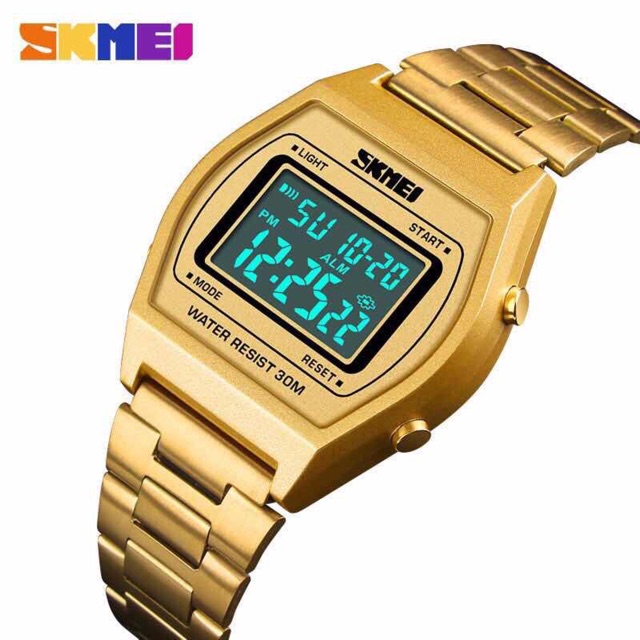 🔥ลดกระหน่ำ🔥 นาฬิกา SKMEI รุ่น 1328 สินค้าแท้ 💯%  มีเก็บปลายทาง พร้อมกล่องเหล็กครบชุด