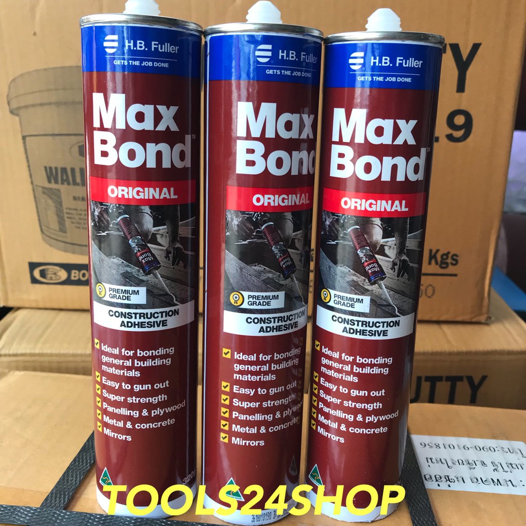 กาวตะปู (Construction Adhesive) ยี่ห้อ MAXBOND (230g)