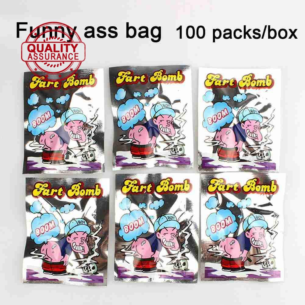 Stinky Fart Bag Popup Bales Burst Whole Person Fart Bag Bag Super Toy