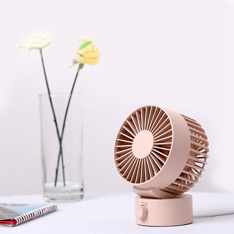 AKAMini Portable Quiet Usb Desk Fan Home Office Electric Oscillating Table Cooler Top Selling DppO