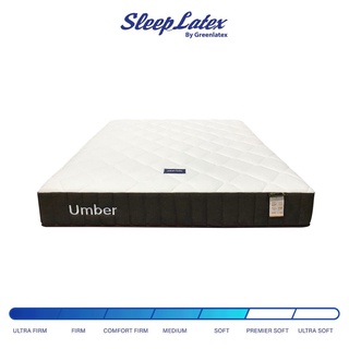 SB Design Square Sleep Latex ที่นอน รุ่น Umber (Pocket spring + Natural latex D75 1") ขนาด 3.5 ฟุต แถมฟรี หมอนหนุนยาง Hy