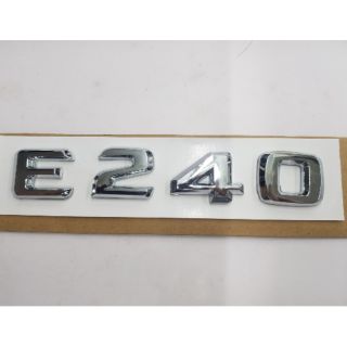 Logo E240 ของรถ benz