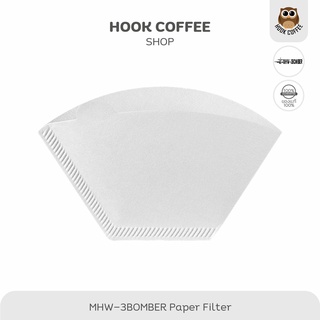 MHW-3BOMBER Sector Paper Filter - กระดาษกรองกาแฟ ขนาด 101/102