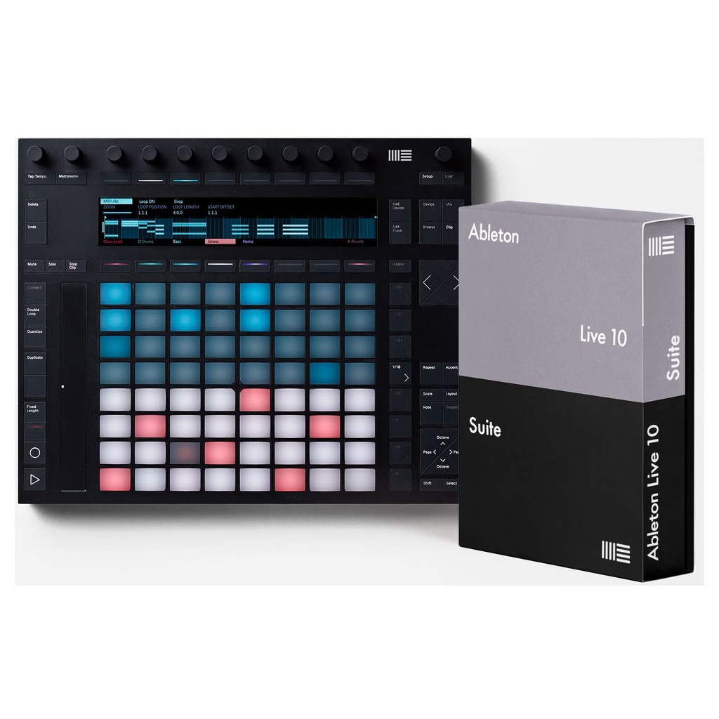 Ableton Push 2 *ของแท้รับประกัน 1ปี* คอนโทรลเลอร์พร้อมซอฟต์แวร์ Live 11 Suite Bundle, ฟรี!! Power Su