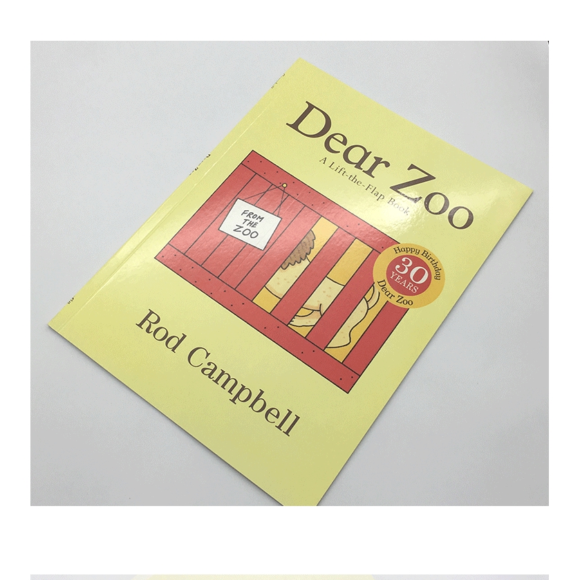 นิทานภาษาอังกฤษ หนังสือเด็ก Dear Zoo Learning Educational English Picture Books For Kids