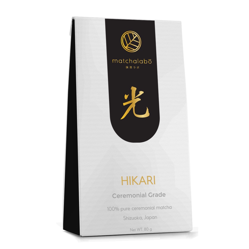MATCHALABO ผงมัทฉะ เกรดพิธี I HIKARI Ceremonial Grade Matcha 80g