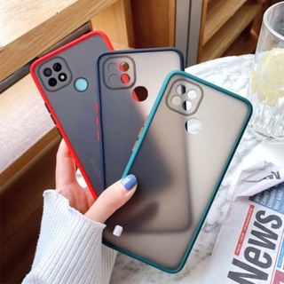 ขอบสีผิวด้าน Case Realme C25Y เคสกันกระแทก ขอบนิ่มหลังแข็ง เคสมือถือ สามารถป้องกันกล้อง