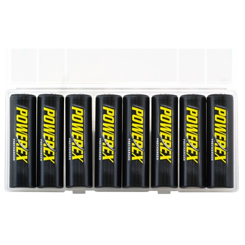 ถ่านชาร์จ Powerex Precharged AA 2600 mAh กล่อง 8 ก้อน