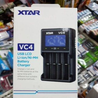 เครื่องชาร์จ Xtar Vc4 ชาร์จถ่าน li-on มีจอแสดงสถานะการชาร์จ ของใหม่ ของแท้