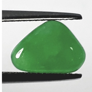 2.05 ct หยกพม่า แท้ Natural Burmese Jade Pear Shape For Fine Jewelry