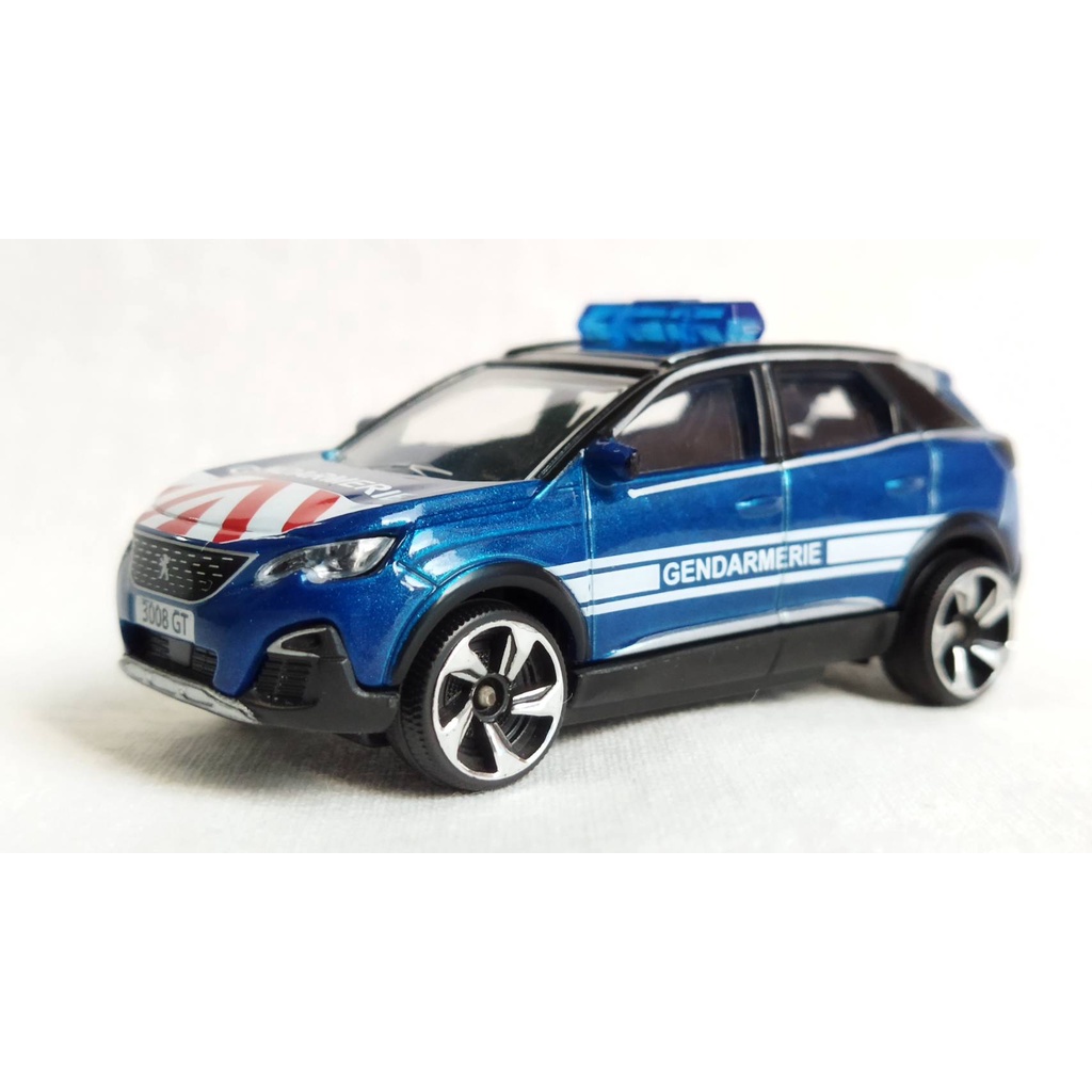 รถเหล็ก มือสอง Majorette Peugeot 3008 GT ลายตำรวจ