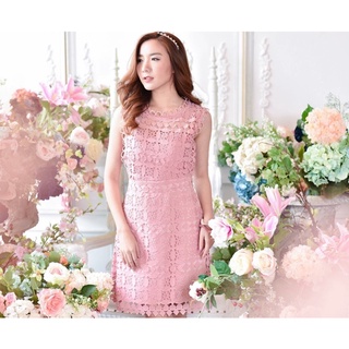 Dress ลูกไม้สวยเกาหลี